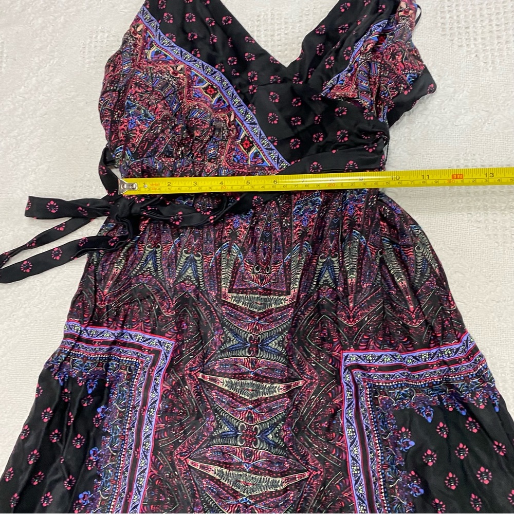 Free People Wrap Effect Printed Jumpsuit (4) - Picture 6 of 11